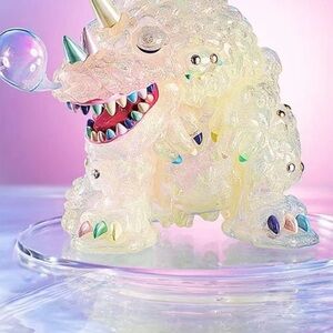 Dreaming Vincent 400%Iridescent Monster Figurine instinct toy/ Popmart